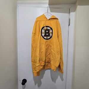 Boston Bruins Gold Hoodie with Team Crest